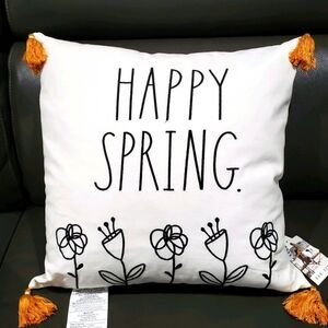 Rae dunn Pillow Happy Spring